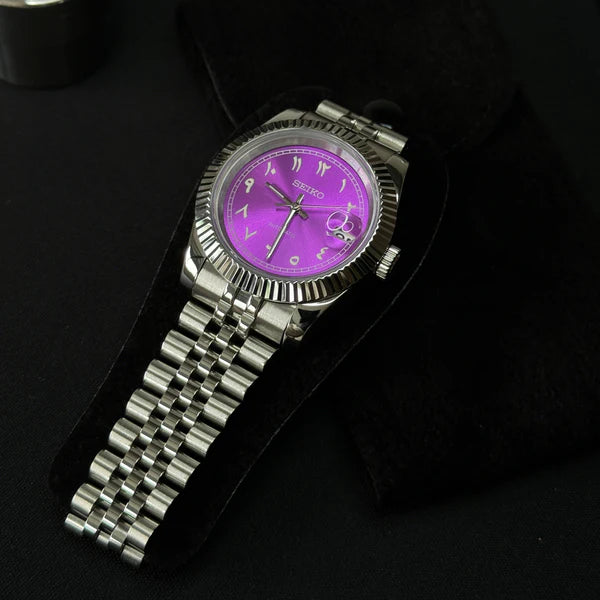 Seiko Datejust Arabic Dial Violeta