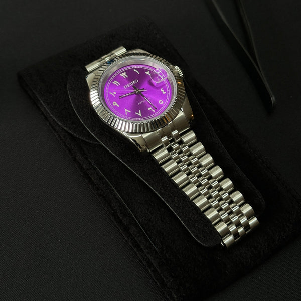 Seiko Datejust Arabic Dial Violeta