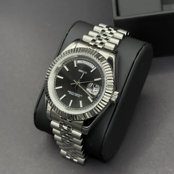 Seiko Daydate Negro