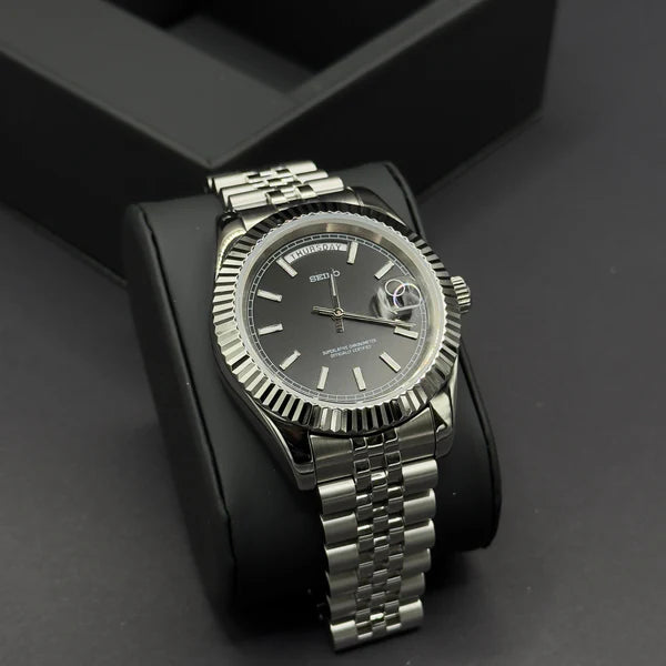 Seiko Daydate Negro