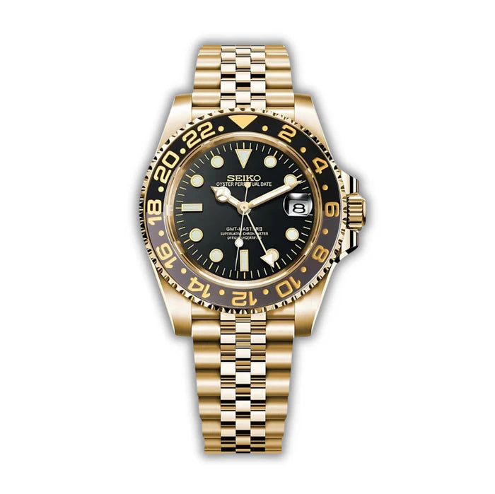 Seiko GMT Master II Oro NH34