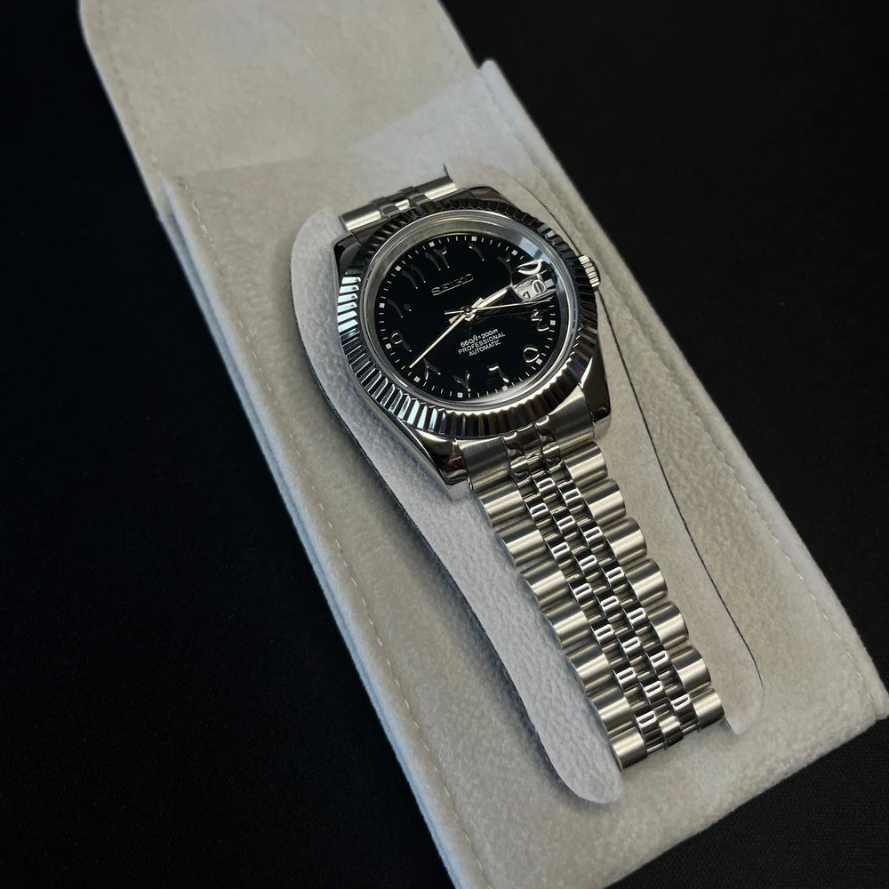 Seiko Datejust Arabic Dial Negro