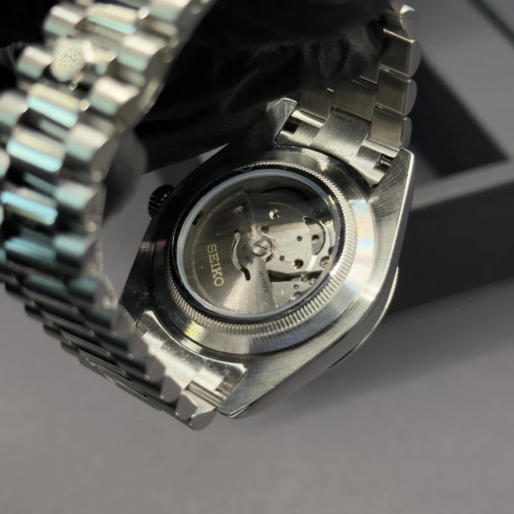 Seiko Daydate Roman Blanco