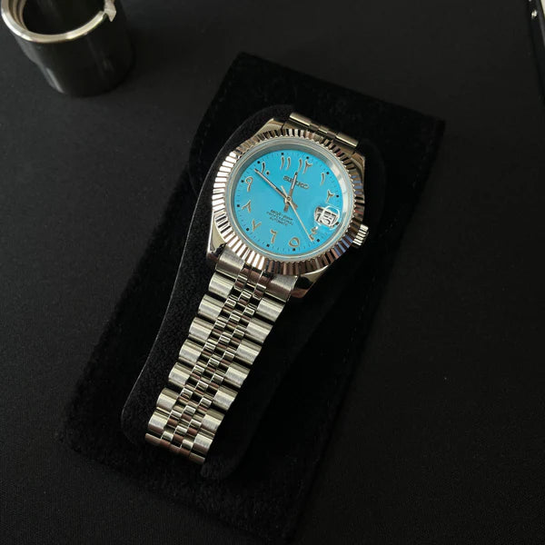 Seiko Arabic Dial Tiffany Blue