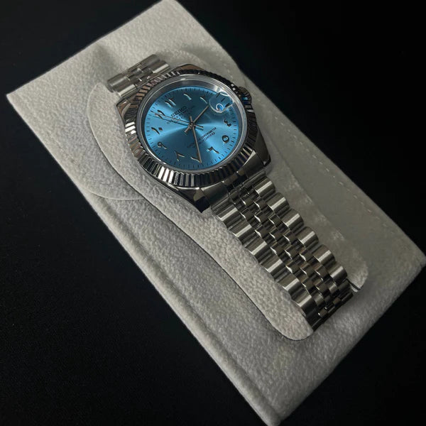 Seiko Datejust Arabic Dial Ice Blue