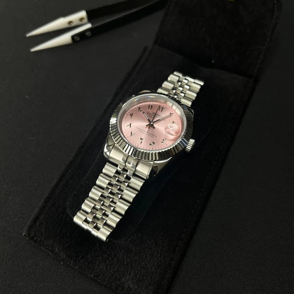 Seiko Datejust Arabic Dial Rose