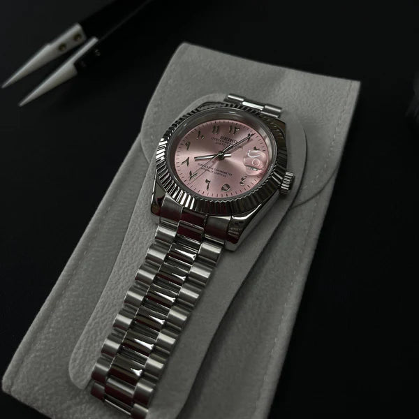 Seiko Datejust Arabic Dial Rose