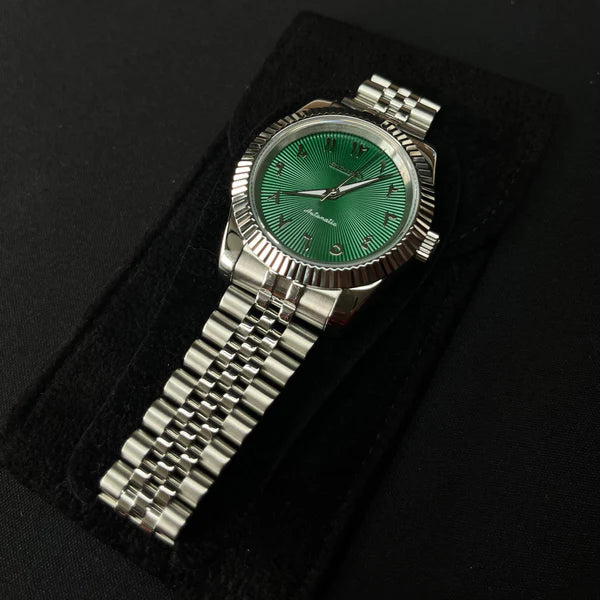 Seiko Datejust Arabic Dial Sapin Verde