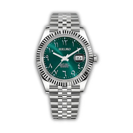Seiko Datejust Arabic Dial Verde