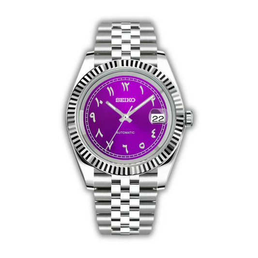 Seiko Datejust Arabic Dial Violeta