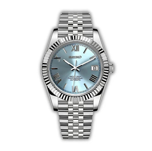 Seiko Datejust Roman Dial Ice Blue