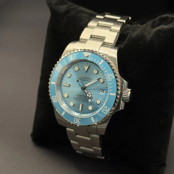 Seiko Submariner Azul Cielo