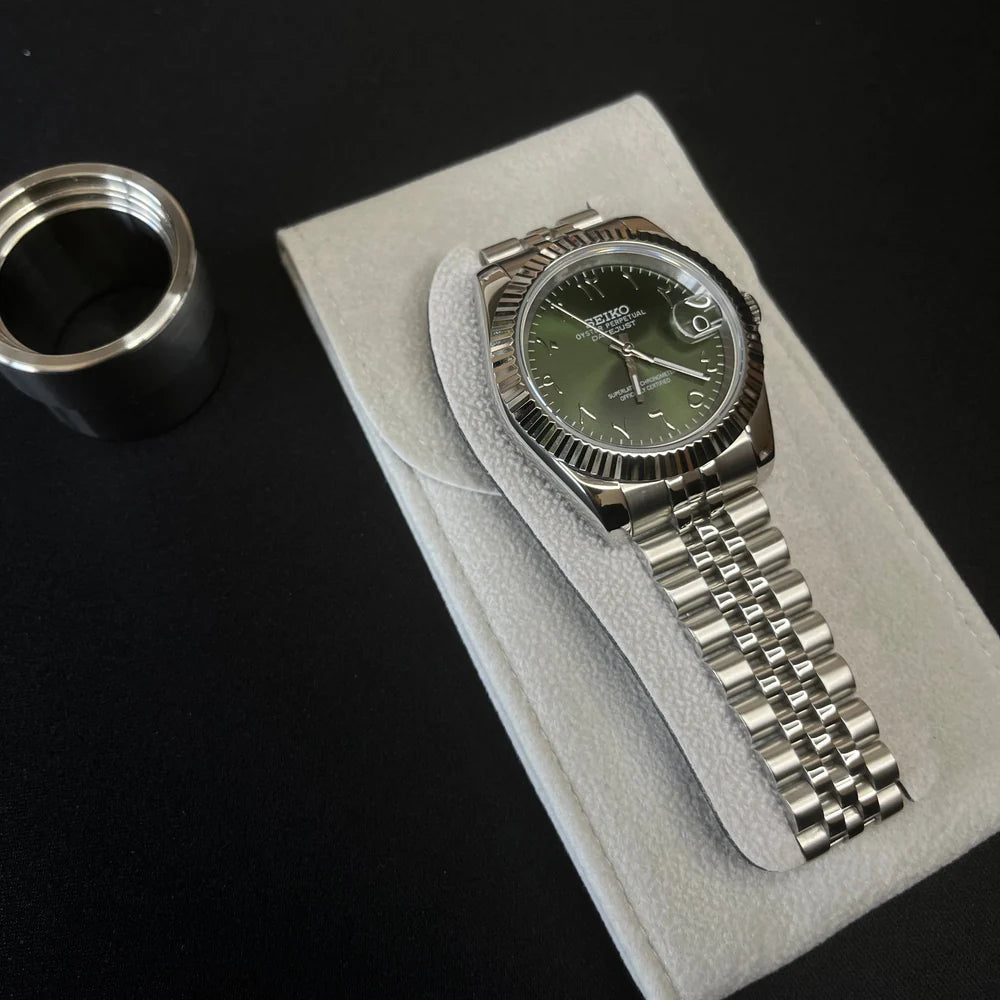 Seiko Datejust Arabic Dial Oliva