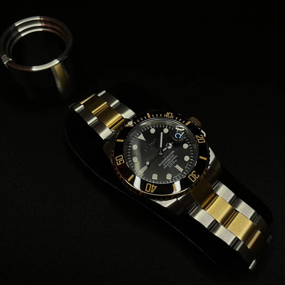 Seiko Submariner Acero y Dorado